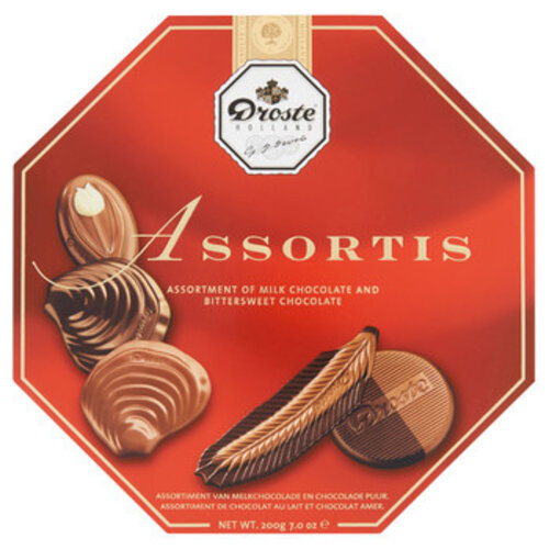 Droste - Assorti 200 Gram 6 Stuks