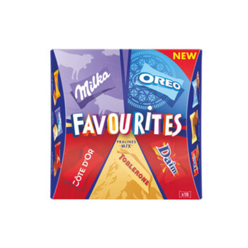 Milka - Party Mix 159 Gram 8 Stuks Milka - Party Mix 159 Gram 8 Stuks