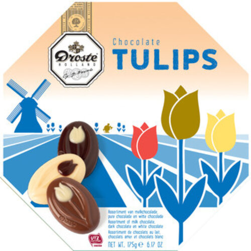 Droste - Tulips Selection 175 Gram 6 Stuks