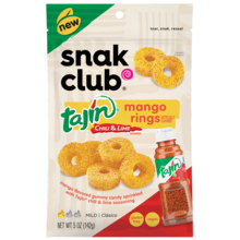 Snakclub - Tajin Mango Rings Chili & Lime 142 Gram