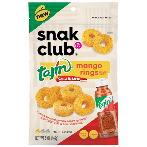 Snakclub - Tajin Mango Rings Chili & Lime 142 Gram