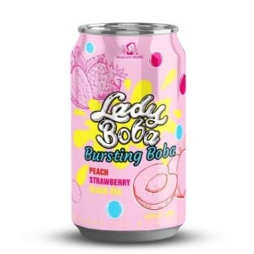 Madam Hong - Strawberry Bubble Tea 330ml