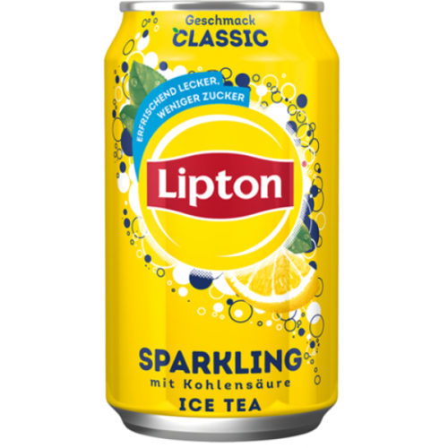 Lipton - Ice Tea Sparkling Citron 330ml 24 Blikjes