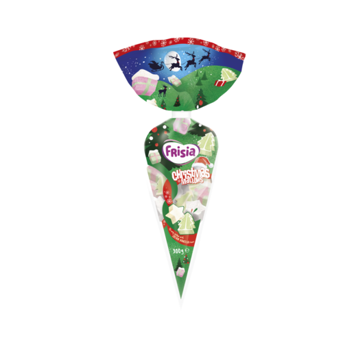 Frisia - Christmas Mallows Puntzak 300 Gram