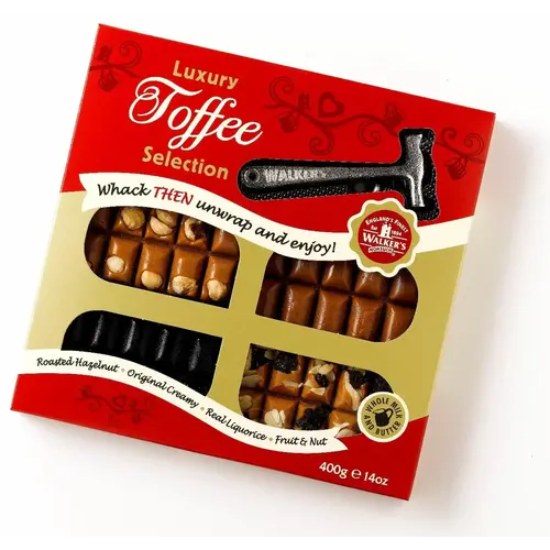 Walker's - Nonsuch Luxury Toffee Selection Hammer Pack 400 Gram