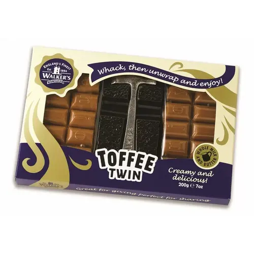 Walker's - Nonsuch Toffee Twin Hammer Pack 200 Gram