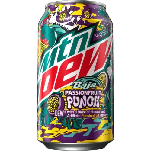 Mountain Dew - Baja Passionfruit Punch 355ml