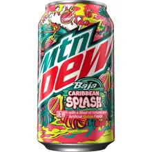 Mountain Dew - Baja Caribbean Splash Guave 355ml