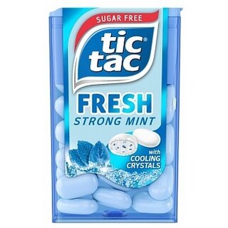 Tic Tac - Fresh Strong Mint Suikervrij 16 Gram