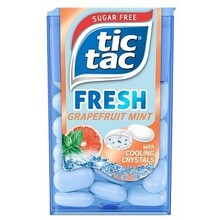 Tic Tac - Fresh Grapefruit Suikervrij 16 Gram