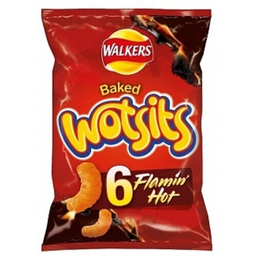 Wotsits - Flamin Hot 6-Pack 96 Gram