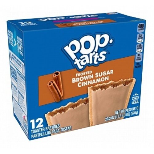 Kellogg's - Pop-Tarts Frosted Brown Sugar Cinnamon 576 Gram