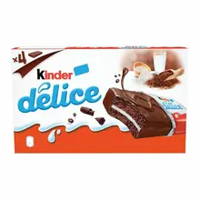 Kinder - Delice Cake Bars 4 Pack 156 Gram