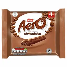 Nestle - Aero Bubbly Milk Chocolate Bars 4-Pack 108 Gram
