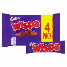Cadbury - Wispa Chocolate Bar 4-Pack 94.8 Gram