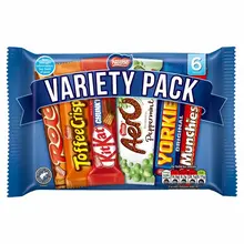 Nestle - Variety Pack Chocolate Bar 6-Pack 264 Gram