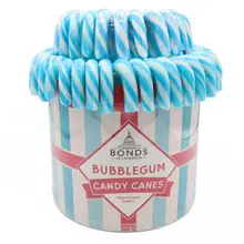 Bubblegum Traditional Candy Cane Fountain 20 Gram  60 Stuks