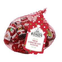 Net Of Creme Filled Milk Chocolate Santas 60 Gram