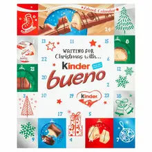 Kinder - Bueno Milk And Hazelnut Advent Calendar 167 Gram