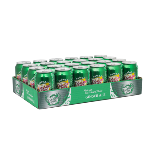 Canada Dry - Ginger Ale 330ml 24 Blikjes