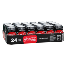 Coca Cola - Zero 24 Blikjes (geen statiegeld)