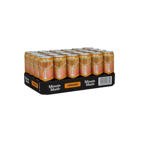 Minute Maid - Sinaasappelsap 330ml 24 Blikjes (geen statiegeld)