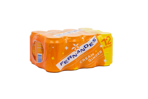 Fernandes Fernandes - Cream Ginger 330ml 24 Blikjes