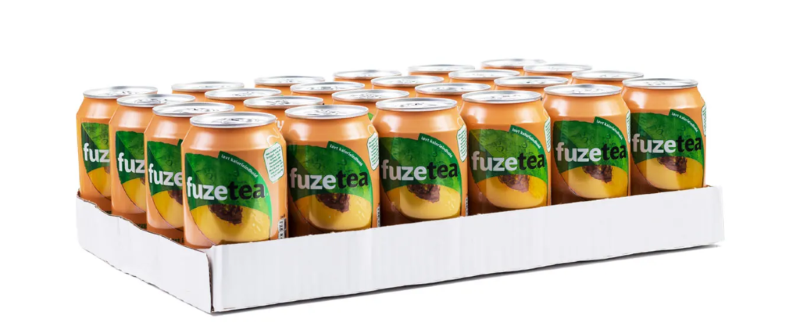 Fuze - Tea 330ml 24 Blikjes (geen statiegeld)