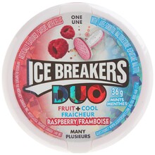 Ice Breakers - Duo Mints Raspberry 36 Gram
