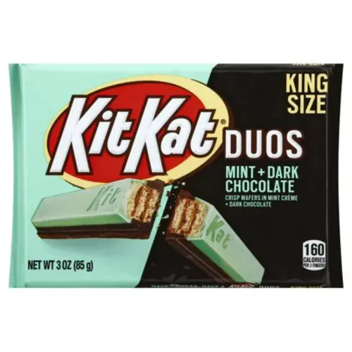 Kit Kat - King Size Duo's Mint & Dark Chocolate 85 Gram
