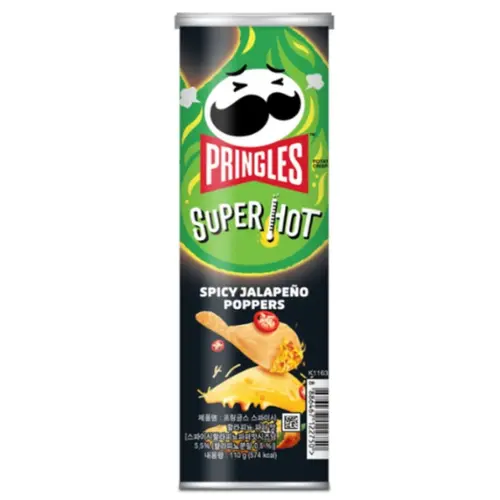 Pringles - Spicy Jalapeno Poppers (Korea) 110 Gram
