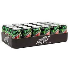 Mountain Dew - Regular 330ml 24 Blikjes (geen statiegeld)