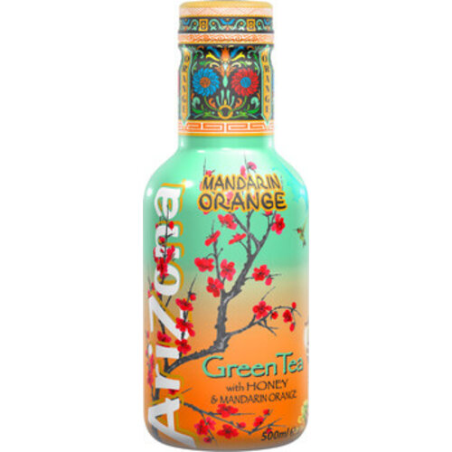 Arizona - Green Tea Mandarin 500ml 6 Stuks