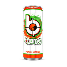 Bang Energy - Peach Mango 250ml 12 Blikjes