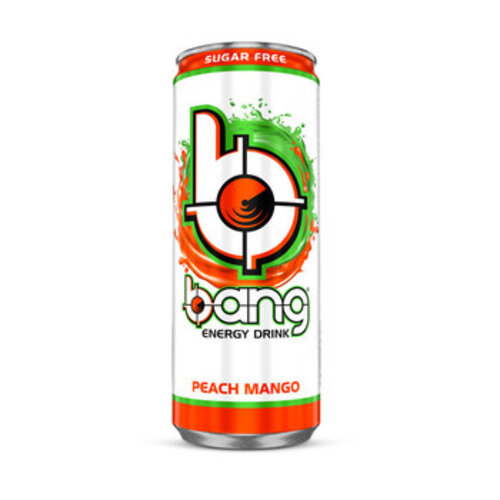 Bang Energy - Peach Mango 250ml 12 Blikjes