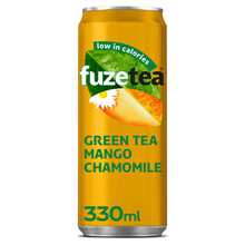 Fuze - Ice Tea Gren Mango Chamomile 330ml 24 Blikjes
