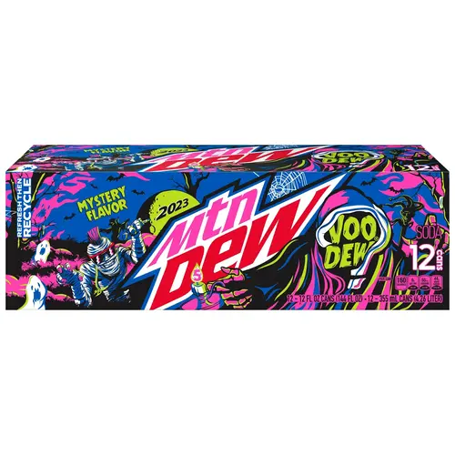 Mountain Dew - VooDew Mystery Flavor 355ml 12 Blikjes