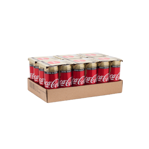 Coca Cola - No Caffiene 250ml 24 Blikjes