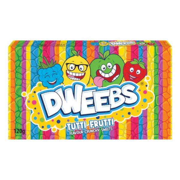 Dweebs candy Dweebs -Tutti Frutti Theatre Box 120 Gram