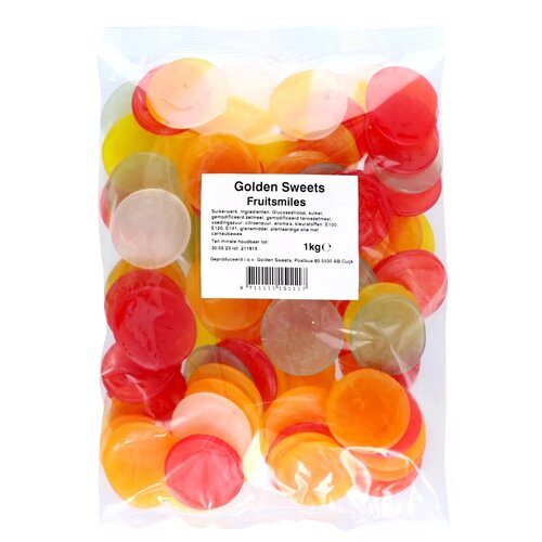 Golden Sweets - Fruitsmiles 1 Kilo