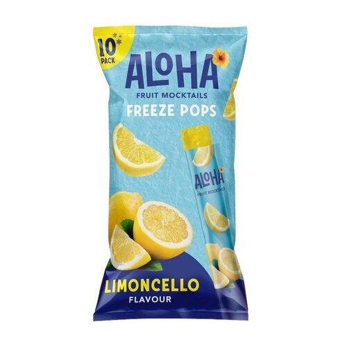 Aloha Mocktail - Limoncello Freeze Pops 10-Pack