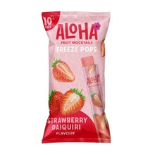 Aloha Mocktail - Strawberry Freeze Pops 10-Pack