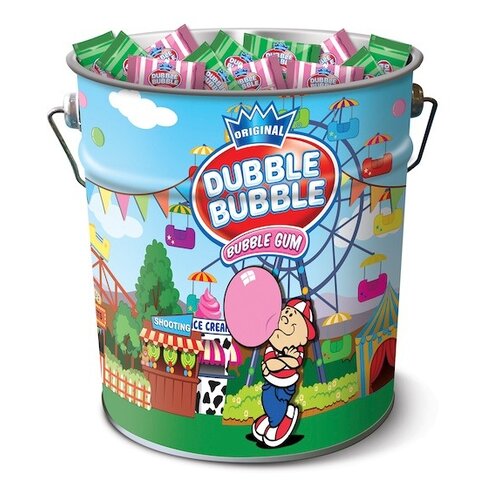 Dubble Bubble - Chewing Gum Tin 250 Stuks