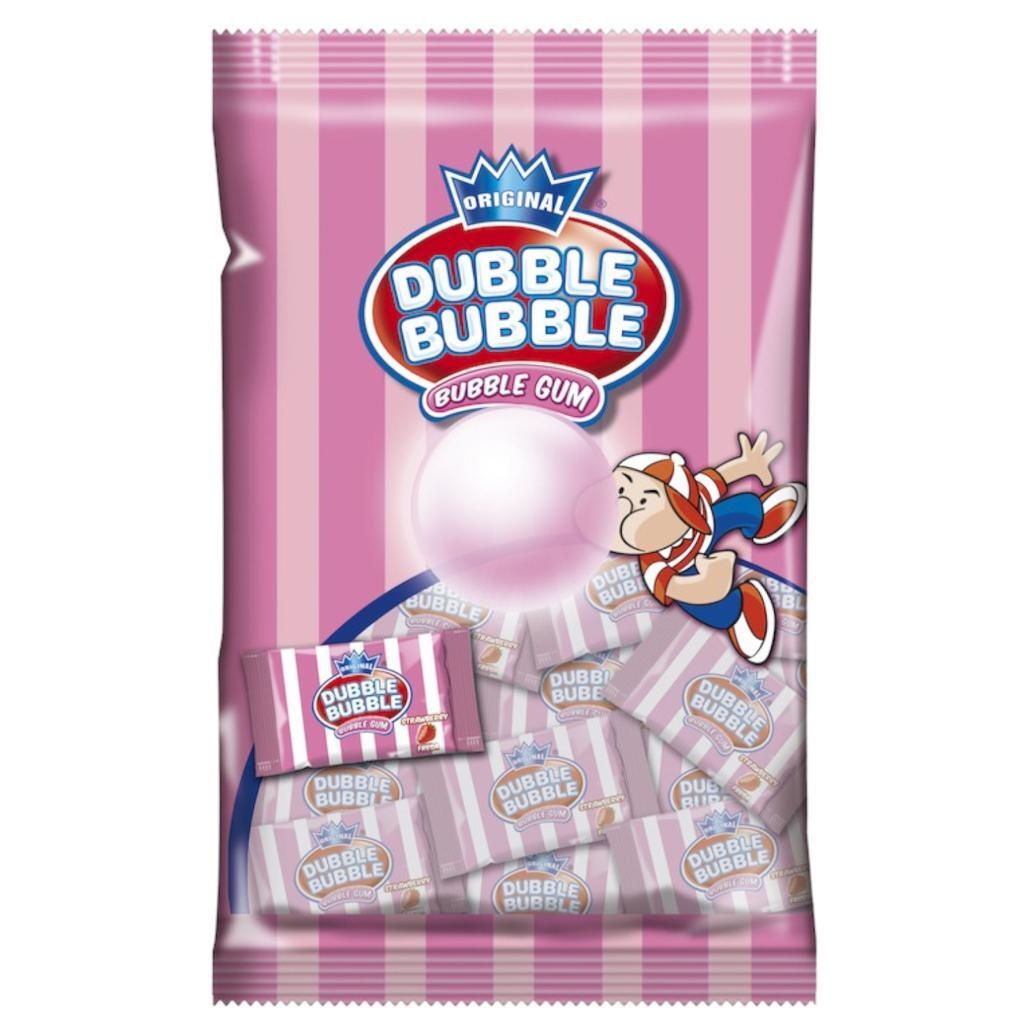 Dubble Bubble Dubble Bubble - Strawberry Bubble Gum 85 Gram