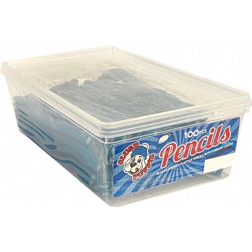 Slush Puppie - Pencils Blue Raspberry 100 Pack