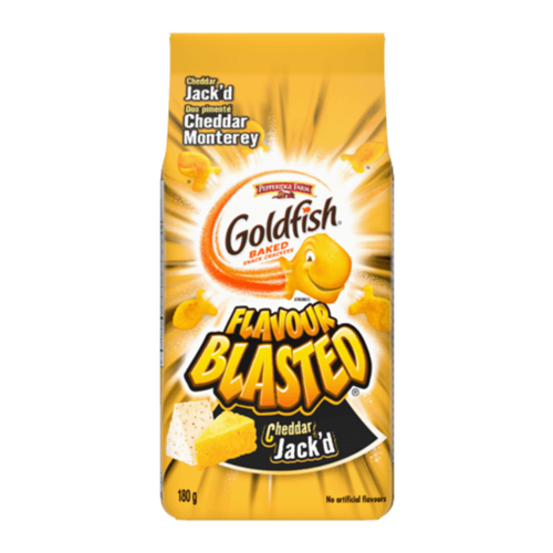 Goldfish -  Blasted Cheddar Jack'd 180 Gram