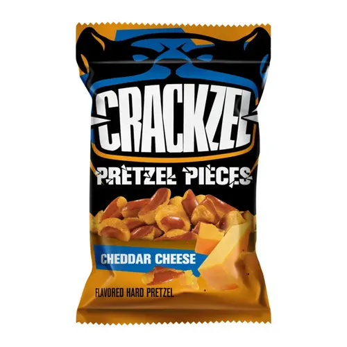 Crackzel - Cheddar Cheese Pretzels 85 Gram (Halal)