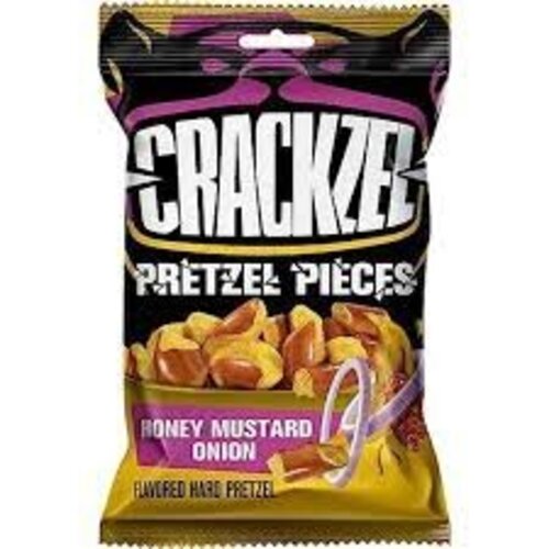 Crackzel - Honey & Mustard & Onion Pretzels 85 Gram (Halal)