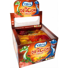 Vidal - Dragon Jelly 33 Gram 22 Stuks