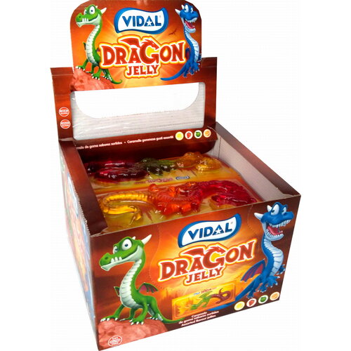 Vidal - Dragon Jelly 33 Gram 22 Stuks